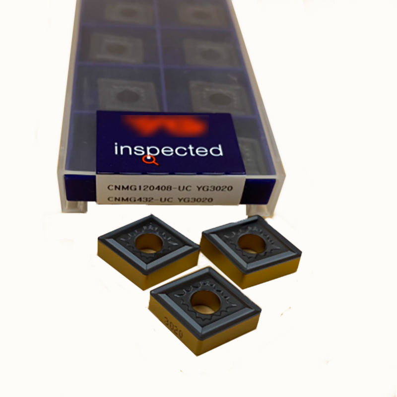 Durable Triangular Korean CNC Imported Cutting Carbide Inserts Tnmg160404-Ug Yg3020