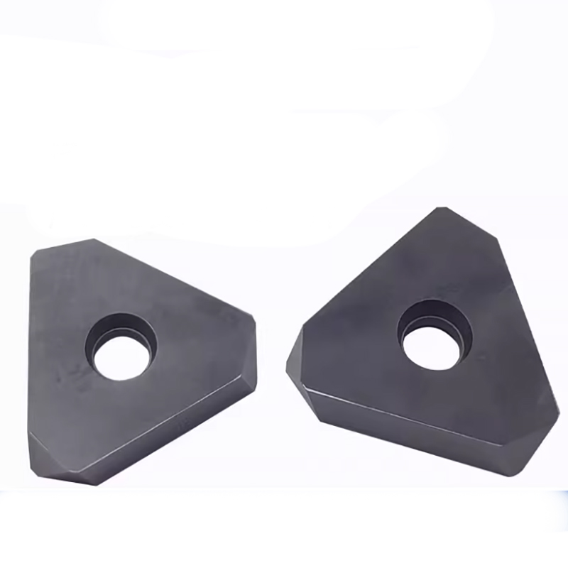 Large Triangular Vertical-Mounted Counterbore Indexable Crankshaft Insert P2352-2 Yc30s, for Gravity Milling of Steel Components