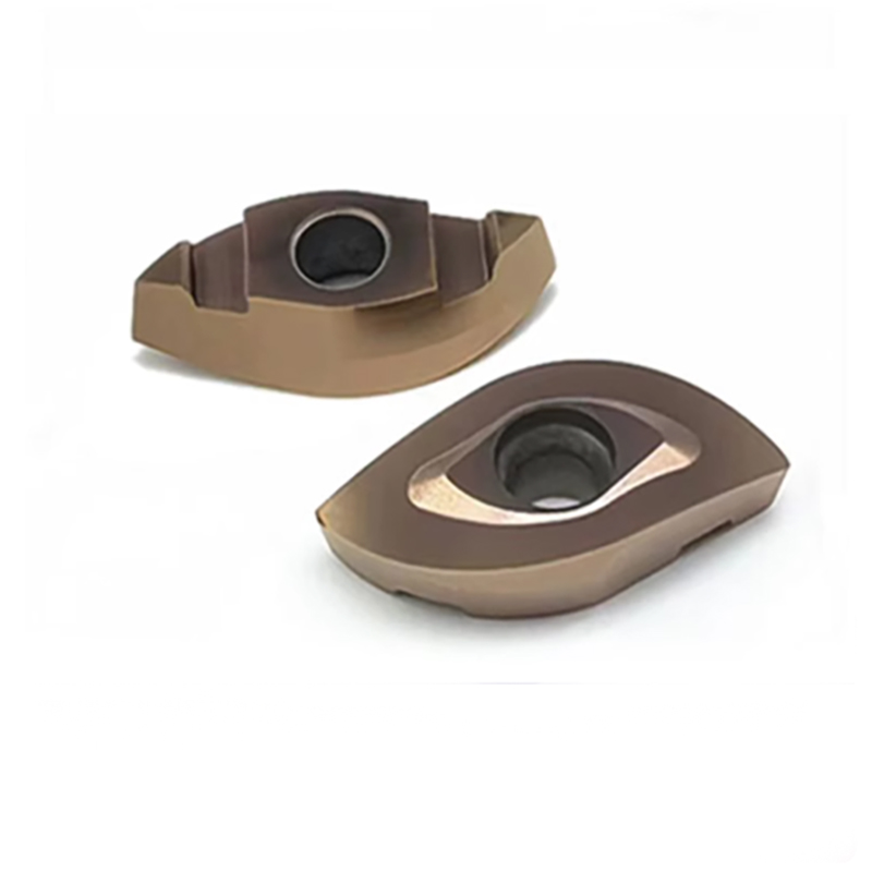 Superhard Willow Leaf Semi-Finishing Ball Nose Inserts R10/R15 Zcew100CE/Zcew150se Fish-Eye Inserts