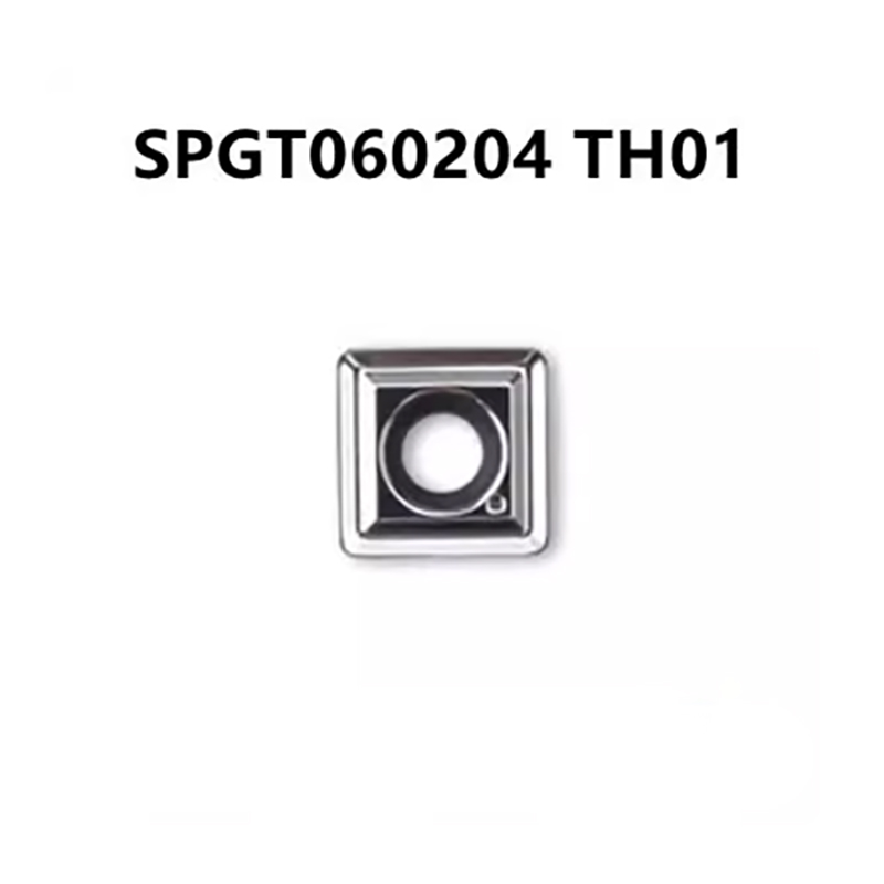 Square 45-Degree Face Shell Type CNC Milling Inserts for Aluminum - Seht1204affn-X83
