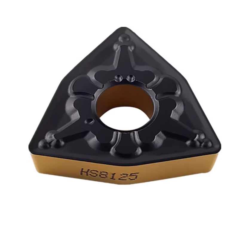 Dual-Color Peach-Shaped Inserts Wnmg080404-Mt HS8125, Wnmg080408/12