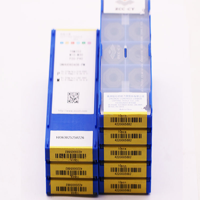 Sturdy Double-Faced Carbide Tool Octagonal Milling Inserts Onhu060408-Pm Ybm253