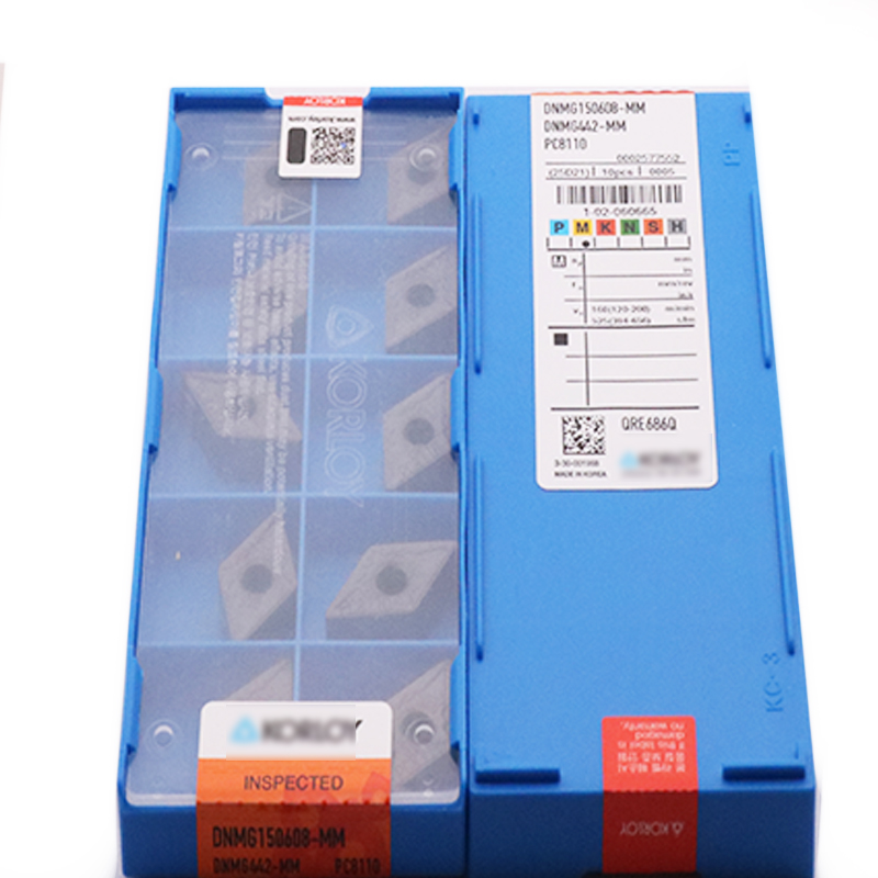 High Quality Indexable Grooving CNC Machine Carbide Inserts Dnmg150608-mm PC8110